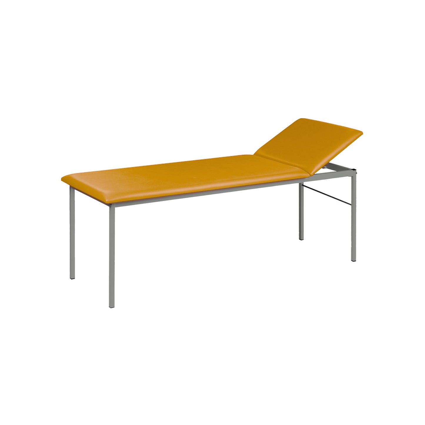 Untersuchungsliege | mandarin Stahl teilverchromt | günstig kaufen