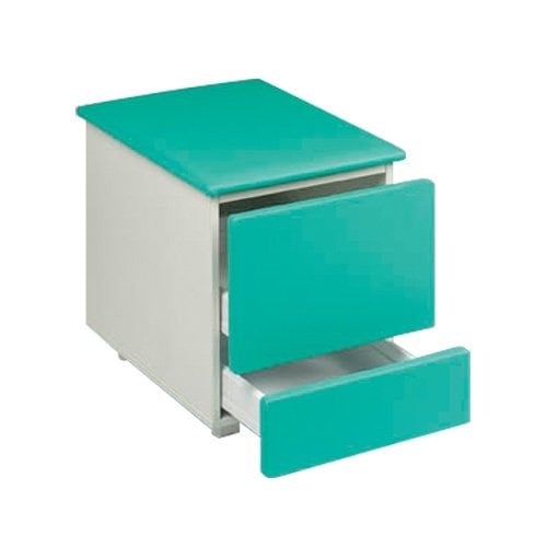 Liegenunterschrank mit Sitzpolster