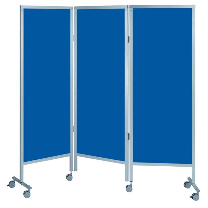 Paravent mit Rollen