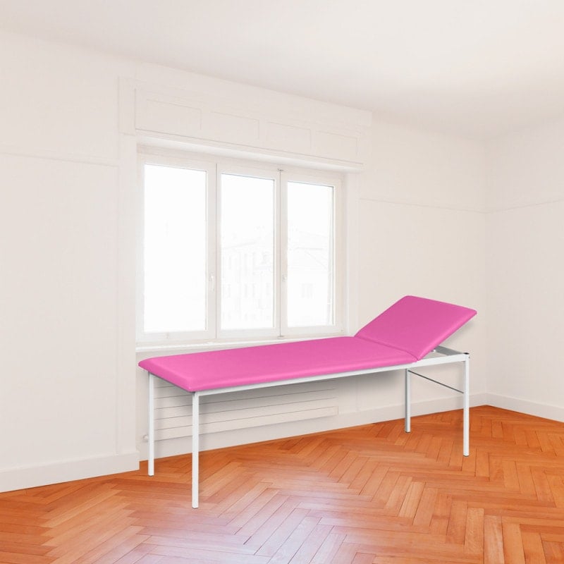 Untersuchungsliege mit verstellbarem Kopfteil