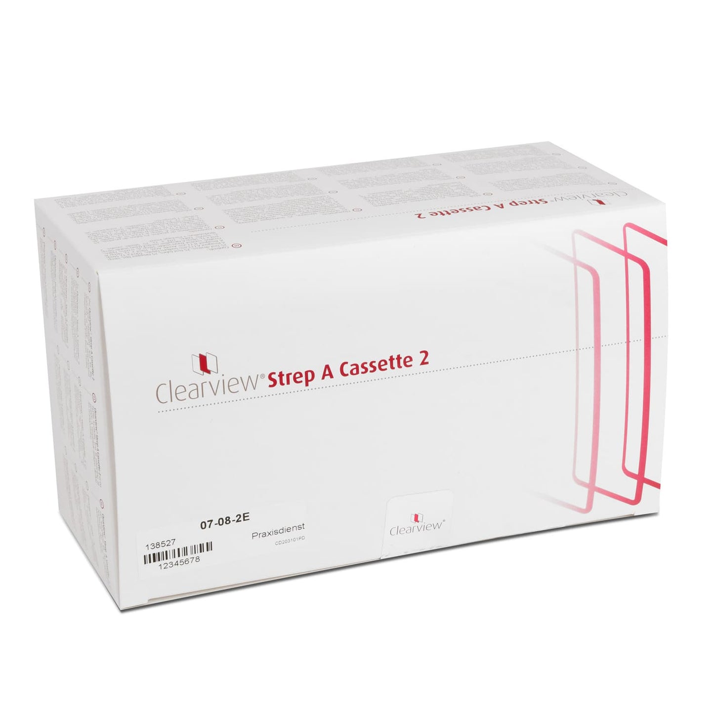 Clearview Strep A Cassette 2, 25 Testkassetten