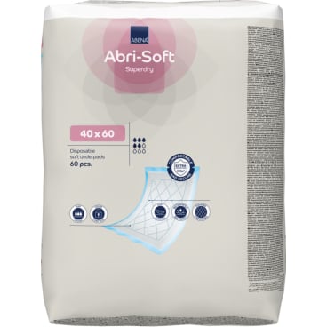 ABENA® Einweg-Unterlage, mit SAP, unsteril, 40 x 60 cm, blau