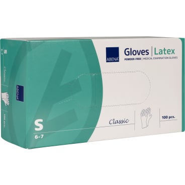 ABENA® Latex Einweghandschuhe, natur – Med-Praxisbedarf