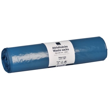 ABENA® Müllsack Poly-Line, 120 Liter, mit doppelter Bodennaht