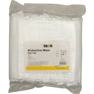 ABENA® Thor Klipphauben, PP, weiß