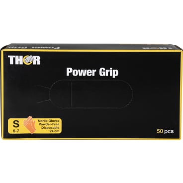 ABENA® Thor Power Grip Einmalhandschuhe, orange