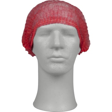 Abena® Classic Einweg-Haarnetz, unsteril, PP, rot