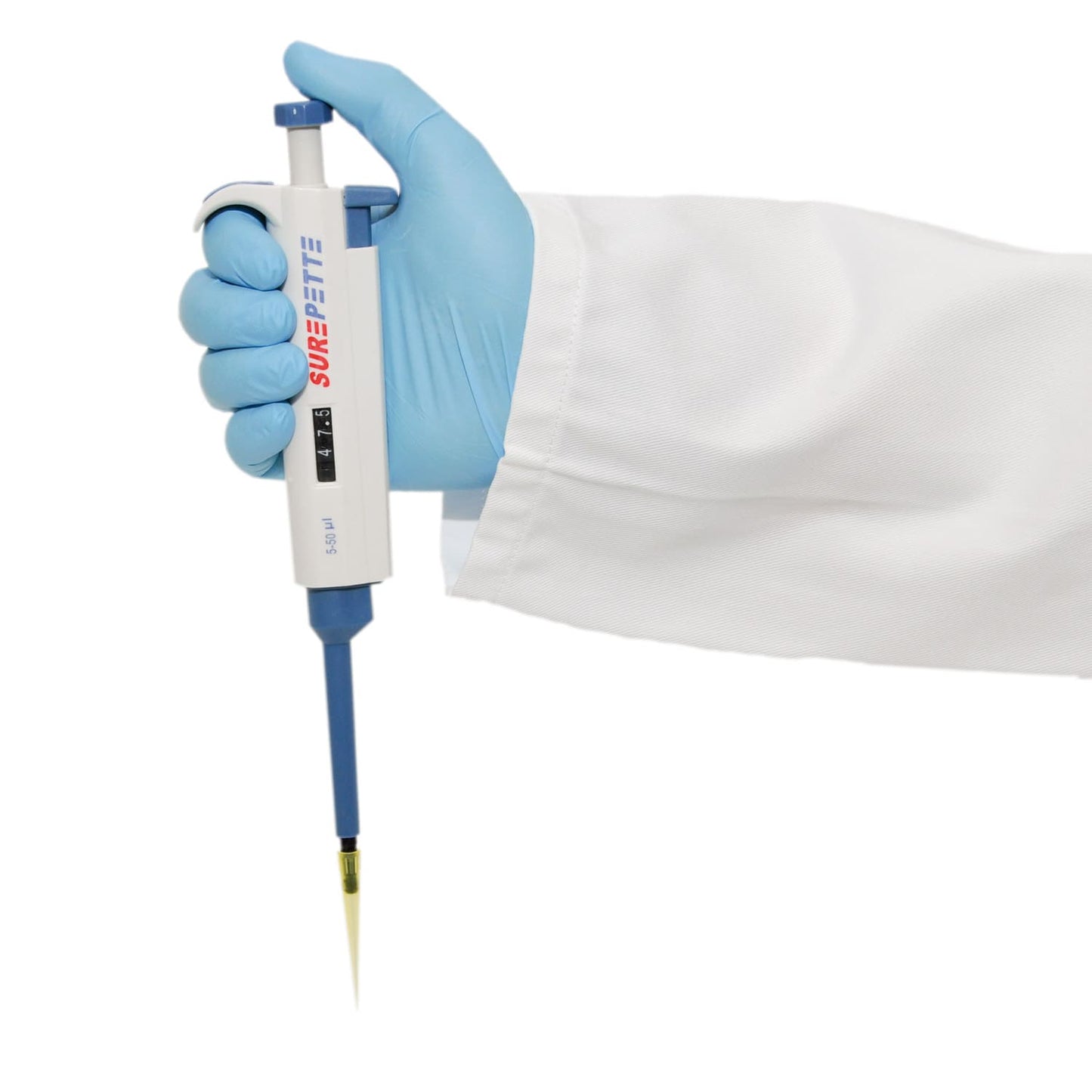 SurePette - Variabel einstellbare Kolbenhubpipette