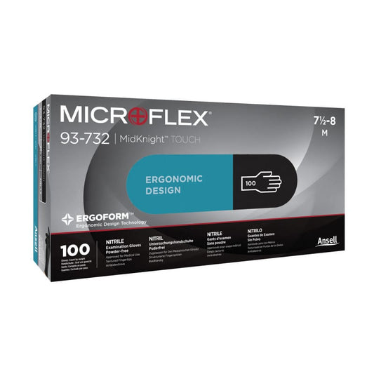 Ansell Microflex Midknight Touch