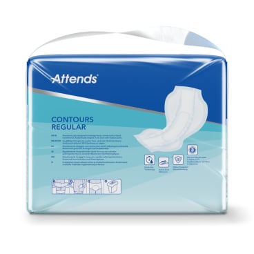 Attends Contours Regular Inkontinenzvorlagen