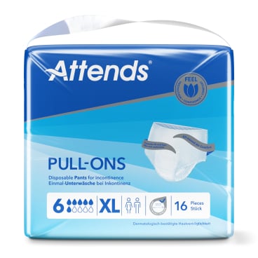 Attends Inkontinenzhosen Pull-Ons 6, latexfrei