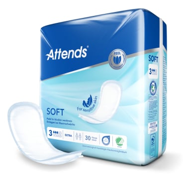 Attends Soft 3 Extra Inkontinenzeinlagen