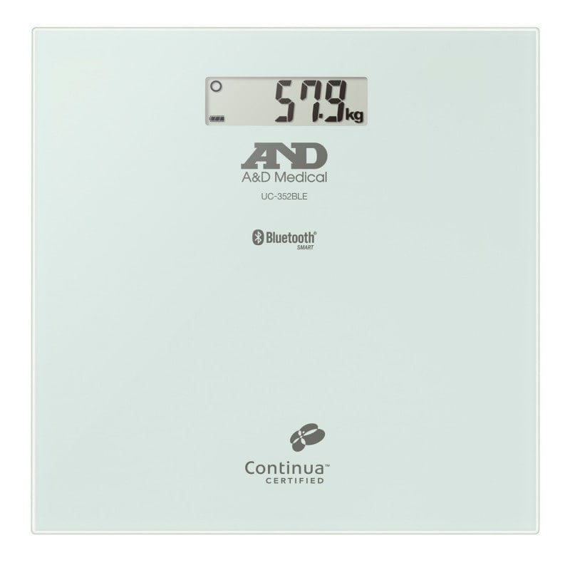 Digitale Bluetooth-Personenwaage aus Glas UC-352BLE