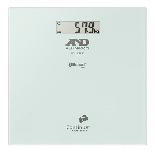 Digitale Bluetooth-Personenwaage aus Glas UC-352BLE