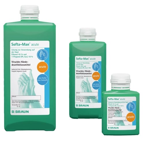 B. Braun Softa Man® acute Händedesinfektion