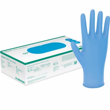 B. Braun Vasco® Nitril sky-blue Einmalhandschuhe, unsteril