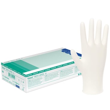 B. Braun Vasco® Nitril white Einmalhandschuhe