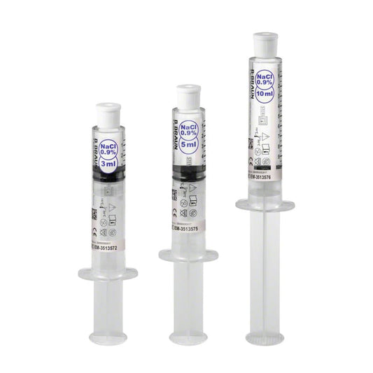 Omniflush® vorbefüllte Spülspritzen