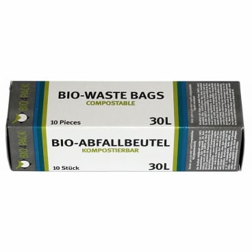 Bio4Pack Abfallbeutel 100% kompostierbar, 30 Liter