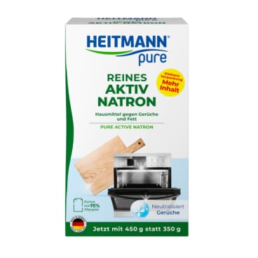 HEITMANN pure Reines Aktiv-Natron, neutralisiert Gerüche