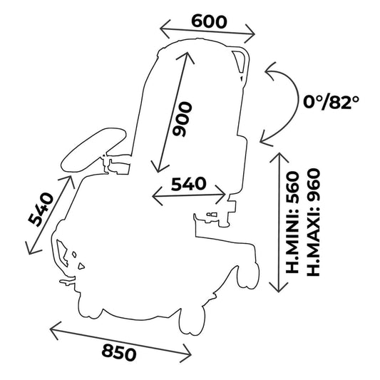 Multifunktionsstuhl