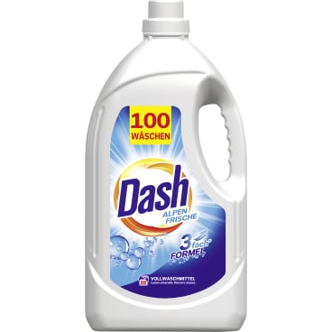 Dash Flüssigwaschmittel Alpen Frische, 100 WL