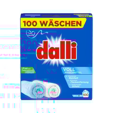 dalli Vollwaschmittel, 100 WL