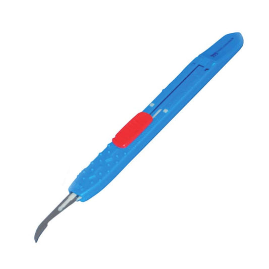 Fadentrennmesser mit Sicherheitsgriff