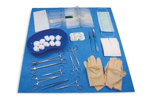 Thoraxdrainage-Anlage-Set DUO