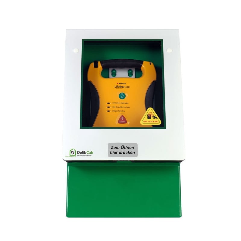 messmittel aufbewahrung DefibCab Schutzschrank für Defibrillatoren – Med-Praxisbedarf
