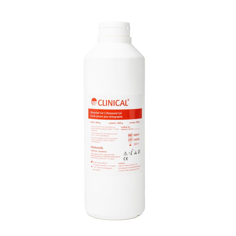 Farbloses Ultraschallgel Clinical