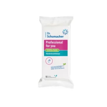 Dr. Schumacher Professional for you Händedesinfektionstücher