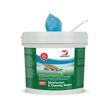 Dreumex Disinfectant and Cleaning Wipes Desinfektionstücher, blue