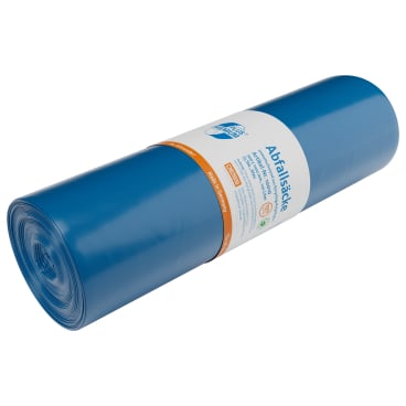 DEISS PREMIUM PLUS Müllsack 120L blau „Allrounder“ Typ 100