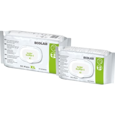ECOLAB Incidin OxyWipe S Reinigungs- und Desinfektionstücher