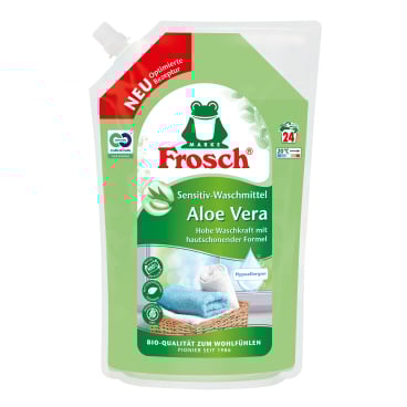 Frosch Sensitiv-Waschmittel Aloe Vera, hypoallergen und schonend