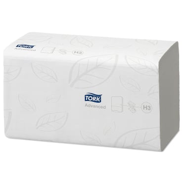 Tork 290163, Papierhandtücher H3 Advanced, 25 x 23 cm, 2-lagig