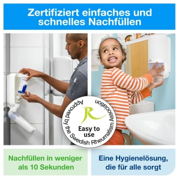 Essity Germany - Tork Flüssigseife Premium S1, S11 kompatibel, rückfettend