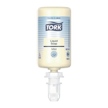Essity Germany - Tork Flüssigseife S4 System, mild - 1 Karton = 6 Flaschen à 1 Liter