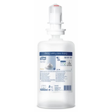 Essity Germany - Tork Schaumseife S4 kompatibel, extra mild, duft-, farbstoffrei