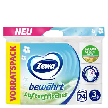 Zewa Bewährt Lufterfrischer Toilettenpapier, 3-lagig