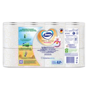 Zewa Ultra Senses Mandelblüte Toilettenpapier, 4 lagig