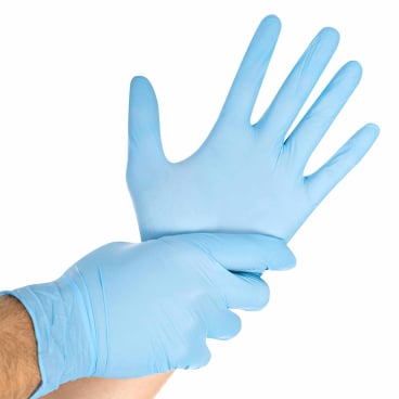 HYGOSTAR® Nitrilhandschuhe Safe Light, puderfrei, blau