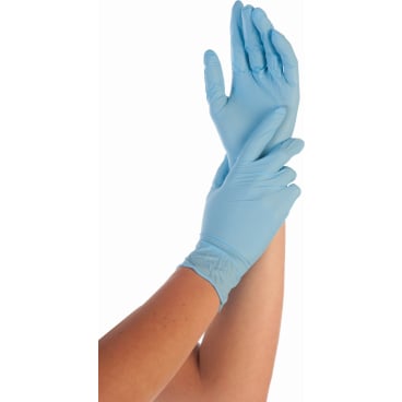 HYGOSTAR® Nitrilhandschuhe Safe Premium, puderfrei, blau