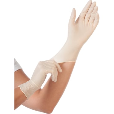 Hygonorm® Latexhandschuhe Grip Light, puderfrei, weiß