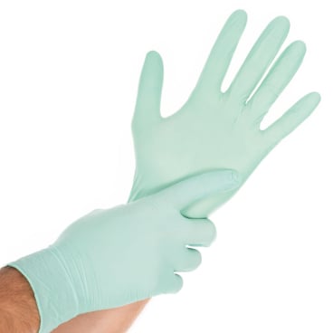 Hygostar® Safe Light Nitrilhandschuhe , puderfrei, mintgrün