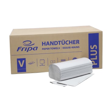 Fripa PLUS Papierhandtücher, 25 x 23 cm, 1-lagig