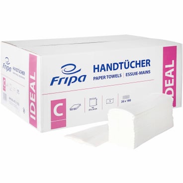 Fripa Papierhandtücher Ideal, C-Falz, 25 x 33 cm