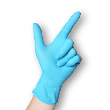 Semperguard® Basic Blue Einmalhandschuhe, puderfrei