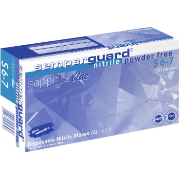 Semperguard® Einmalhandschuhe Nitril, blue Sapphire